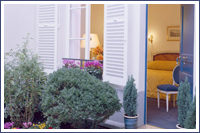 Hotels Paris, Terrasse